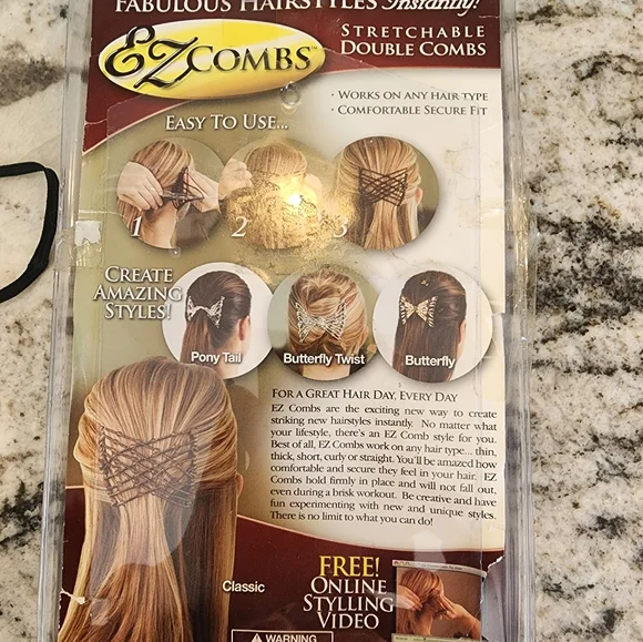EZ Combs Stretchable Double Combs - Picture 2 of 2